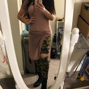 🌸✨PINK SEE THROUGH MESH LONG SHIRT 👚 🌸🔥